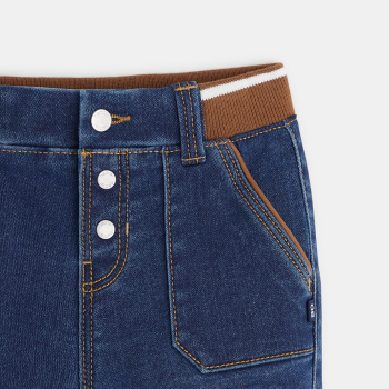 بنطال جينز من قماش الدنيم...